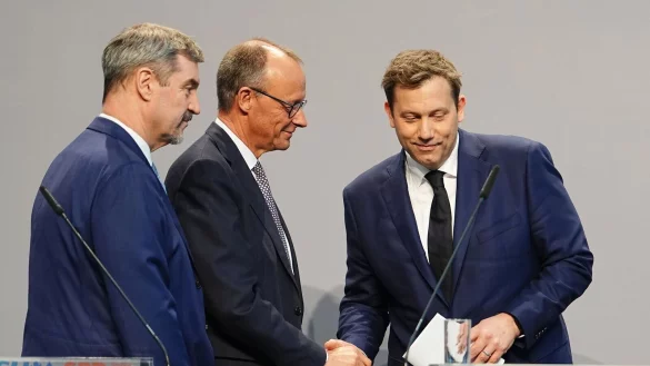 CDU, CSU und SPD sind sich einig geworden. - © Kay Nietfeld/dpa