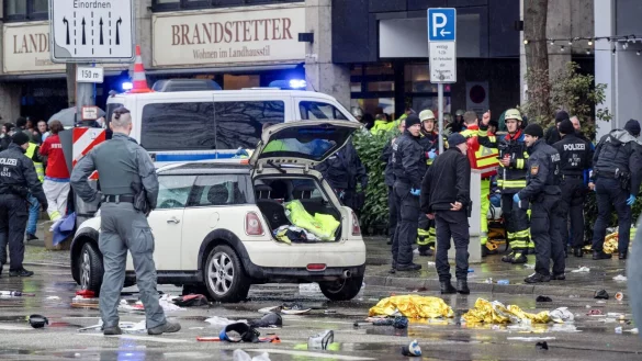Die Tat in München löste Entsetzen aus. - © Peter Kneffel/dpa