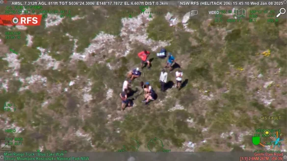 Der Student wurde nach fast zwei Wochen in der Wildnis gefunden. - &copy; Nsw Rural Fire Service/NSW Rural Fire Service/dpa