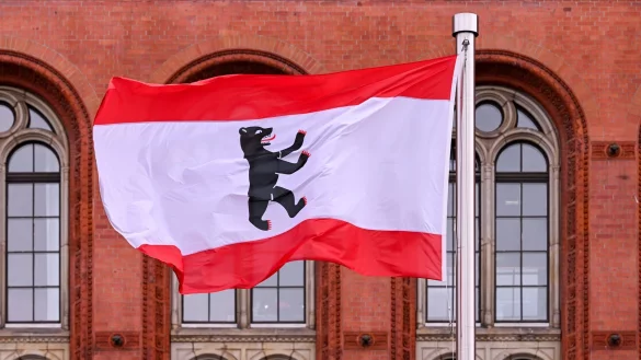 Im Roten Rathaus werden heute die Obermayer Awards verliehen. - &copy; Soeren Stache/dpa