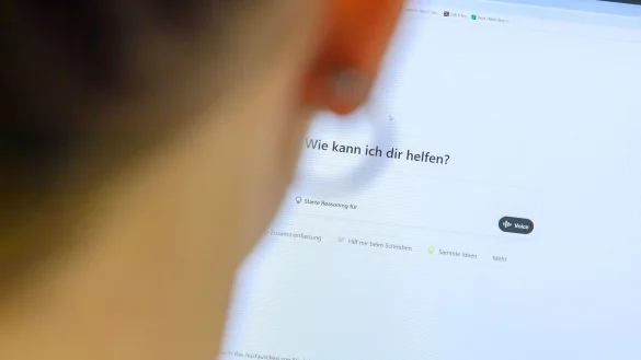 Nur 27 Prozent der Befragten aus Deutschland prüfen KI-generierte Texte, Bilder oder Übersetzungen. (Symbolbild) - © Klaus-Dietmar Gabbert/dpa
