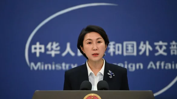 Chinas Außenamtssprecherin antwortete auf eine Frage zur Entstehung des Coronavirus. (Archivbild) - © Johannes Neudecker/dpa