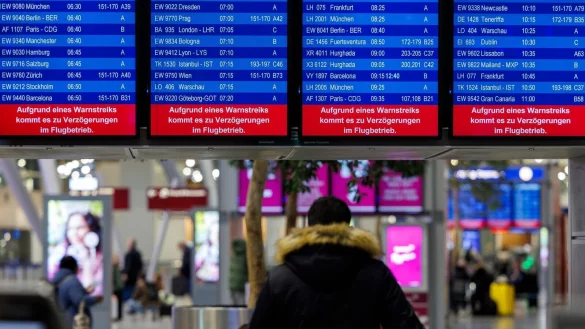 Mehr als die Hälfte der Verbindungen wurde gestrichen. - © Christoph Reichwein/dpa/dpa-tmn