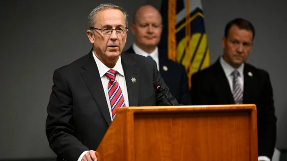 Robinson sei unter anderem wegen Mordes angeklagt, sagt der Staatsanwalt von Utah County, Jeff Gray. - &copy; Alex Goodlett/FR171569 AP/AP/dpa