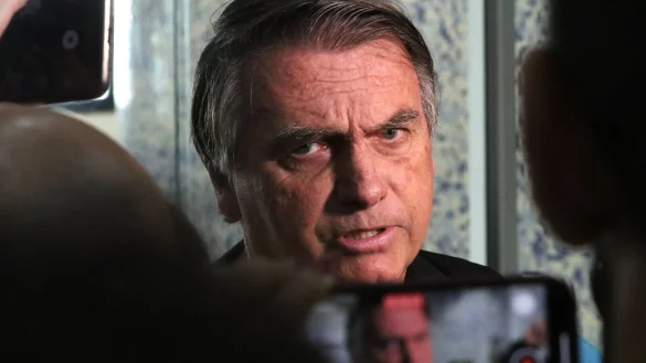 «Jedes autoritäre Regime muss in seiner Machtgier interne Feinde erfinden», behauptet Bolsonaro. (Archivbild) - © Tania Regio/Agencia Brazil/dpa