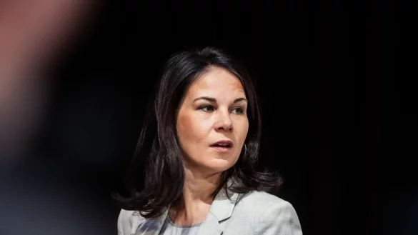 Annalena Baerbock will nicht Fraktionschefin werden. (Archivbild) - © Christoph Soeder/dpa