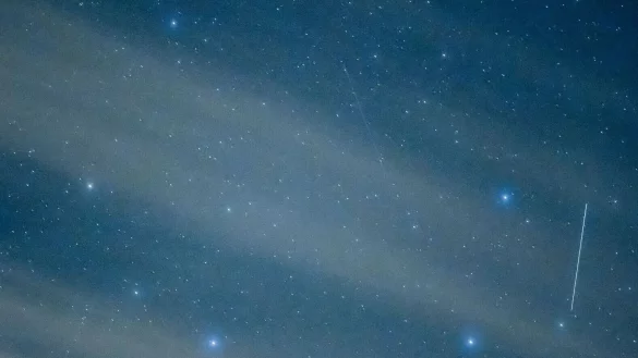 Das Sternbild N&ouml;rdliche Krone, wo T Coronae Borealis aufleuchten soll - &copy; Patrick Pleul/dpa