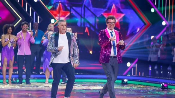 «Let\'s Dance»-Moderator Daniel Hartwich tanzt selbst. - © Thomas Banneyer/dpa