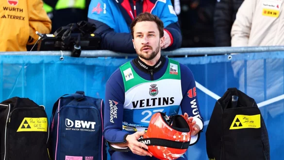 Blieb in Garmisch ohne Punkte: Markus Eisenbichler. - &copy; Daniel Karmann/dpa