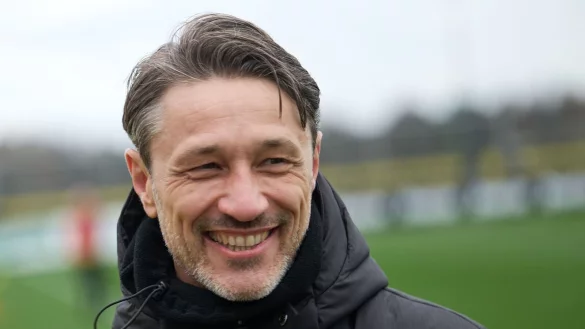 BVB-Coach Niko Kovac freut sich, dass sich in der L&auml;nderspielpause niemand verletzt hat - &copy; Bernd Thissen/dpa