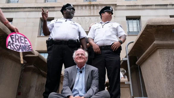 Ben & Jerry\\\'s-Gründer protestiert gegen Gazakrieg. (Archivbild) - © Jacquelyn Martin/AP/dpa
