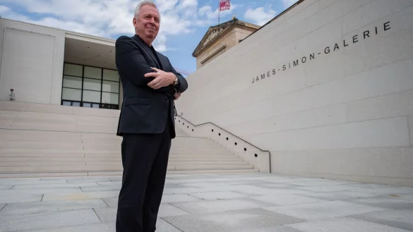 In Deutschland ist Chipperfield vor allem f&uuml;r die Sanierung der Neuen Nationalgalerie und den Wiederaufbau des Neuen Museums in Berlin bekannt. (Archivbild) - &copy; Lisa Ducret/dpa