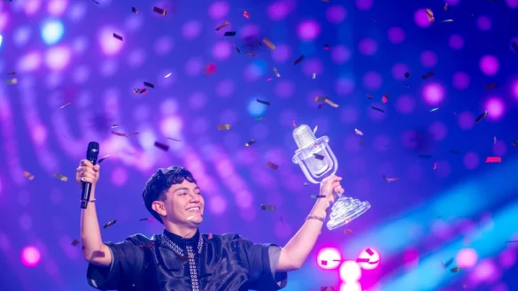 "JJ" hat den ESC nach Österreich geholt. Jetzt hofft das Land auf einen großen Werbe-Effekt. - © Jens Büttner/dpa