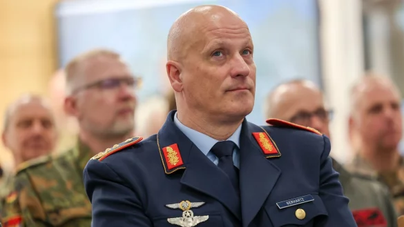 Bundeswehr stellt neues Air Component Command vor. - © Thomas Banneyer/dpa