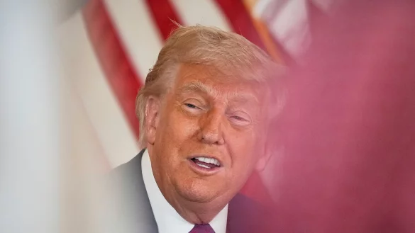 Indien hat nach Angaben von Donald Trump angeboten, alle Z&ouml;lle auf US-Einfuhren fallen zu lassen. - &copy; Alex Brandon/AP/dpa