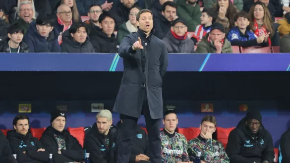 Bayer-Trainer Xabi Alonso schließt Neuzugänge noch im Winter nicht aus. - © Canales Carvajal/dpa