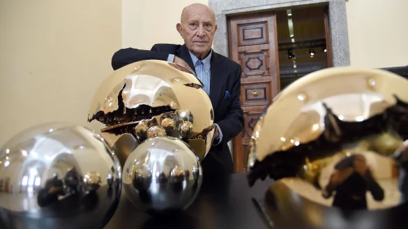 Pomodoro starb am Vorabend seines 99. Geburtstags. (Archivbild) - &copy; picture alliance / dpa