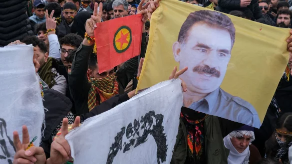 Historische Erklärung: Die PKK hat ihre Auflösung verkündet. - © Bilal Seckin/SOPA Images via ZUMA Press Wire/dpa