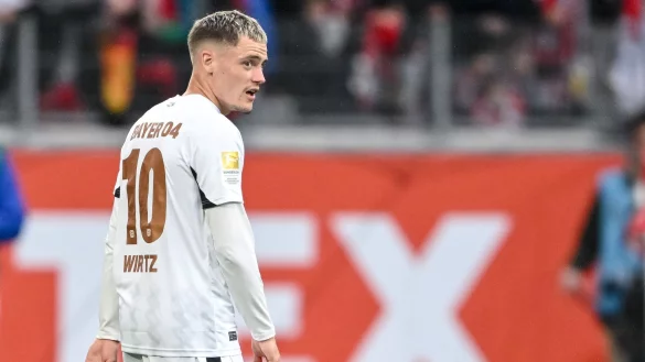 Will nach Liverpool: Florian Wirtz. - © Harry Langer/dpa