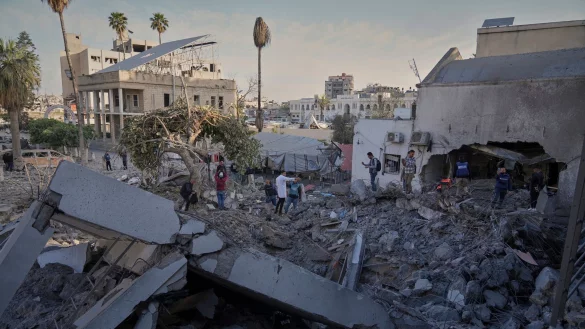 Laut Israels Armee gab es bei dem Angriff keine zivilen Opfer. (Archivbild) - © Jehad Alshrafi/AP/dpa