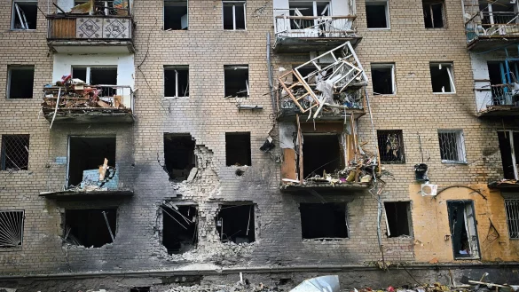 Russische Drohnen sorgen in Cherson f&uuml;r Angst und Schrecken. (Archivbild) - &copy; Uncredited/Kherson Regional Military Administration/AP/dpa