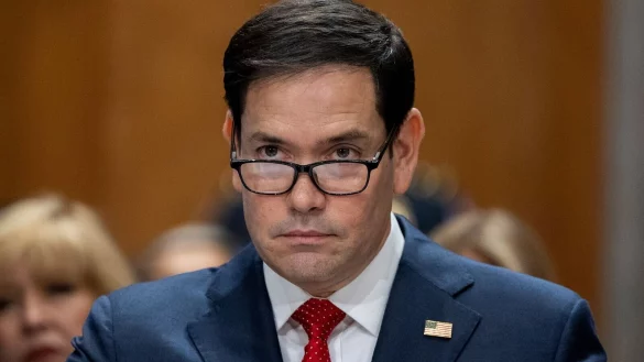 Rubio fordert einen realistischen Blick auf den russischen Angriffskrieg in der Ukraine. - © Alex Brandon/AP/dpa