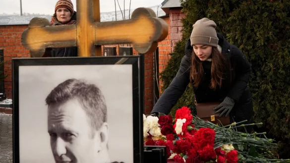 Kremlgegner Alexej Nawalny starb im Februar 2024 in einem russischen Gef&auml;ngnis. (Archivbild) - &copy; Uncredited/AP/dpa