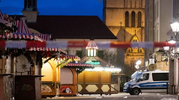 Nach dem Anschlag von Magdeburg sind sechs Menschen gestorben. (Archivbild) - &copy; Matthias Bein/dpa