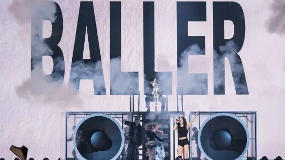 Das Geschwister-Duo Abor & Tynna tritt beim ESC f&uuml;r Deutschland an. - &copy; Georgios Kefalas/KEYSTONE/dpa