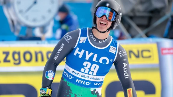 Der italienische Abfahrer Matteo Franzoso ist nach einem Trainingsunfall gestorben. - &copy; Mattia Radoni/Zuma Press/dpa