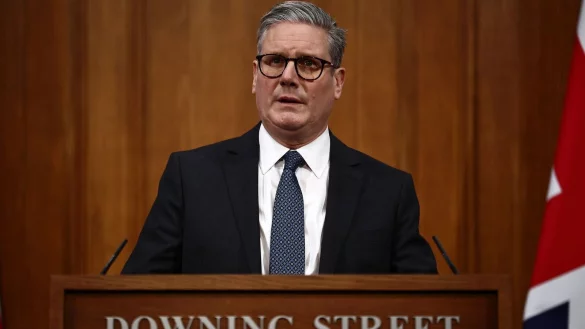 Die britische Labour-Regierung setzt auf Atomenergie. - © Henry Nicholls/PA Wire/dpa