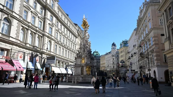 Der Graben, eine Einkaufsstraße in der Wiener Innenstadt. (Archivbild) - © Helmut Fohringer/APA/dpa