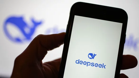 DeepSeek braucht viel weniger Rechenleistung als andere Sprachmodelle, die Entwicklung aus China lie&szlig; den B&ouml;rsenwert des Chip-Konzerns Nvidia einbrechen (Symbolbild). - &copy; Onur Dogman/SOPA Images via ZUMA Press Wire/dpa