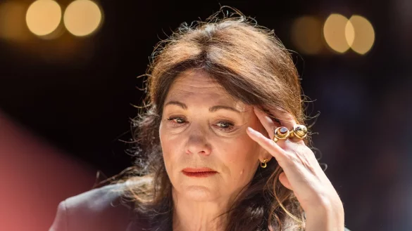 Schauspielerin Iris Berben kritisiert die politische Linke. (Archivbild) - &copy; Frank Hammerschmidt/dpa