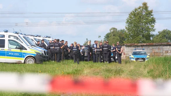 Die Leiche war am Dienstag gefunden worden. - &copy; Thomas Frey/dpa