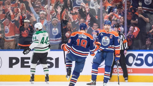 Die Oilers übernehmen in der Serie das Kommando. - © Jason Franson/The Canadian Press/AP/dpa