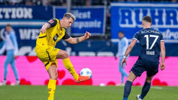 Dortmunds Verteidiger Niklas Süle leistete sich einen großen Fehler. - © David Inderlied/dpa