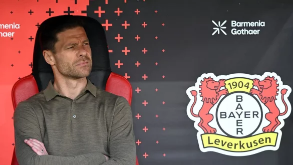 Weiter bei Bayer? Trainer Xabi Alonso gibt zu dem Thema nichts preis. - © Federico Gambarini/dpa