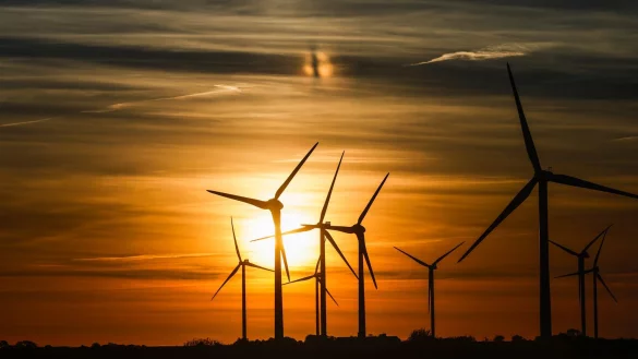 Wind- und Solarenergie können die Strompreise langfristig sinken lassen. (Illustration) - © Frank Molter/dpa