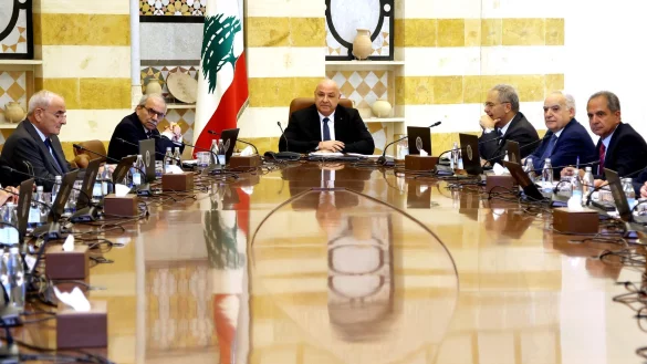 Die Debatte &uuml;ber die Entwaffnung der Hisbollah sch&uuml;rt &Auml;ngste vor einer neuen politischen Krise. - &copy; -/Presseb&uuml;ro der libanesischen Pr&auml;sidentschaft/AP/dpa