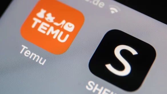 Asiatische Portale wie Temu und Shein haben sich in Deutschland etabliert. - &copy; Oliver Berg/dpa