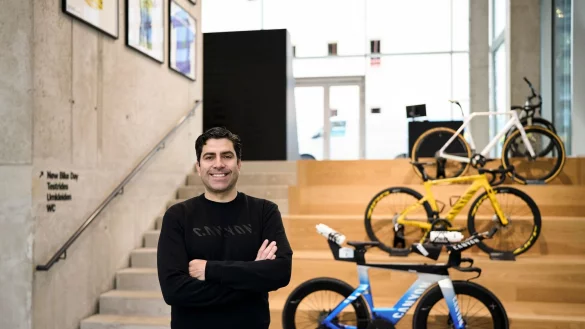 Canyon-Chef sieht das Klischee des Radfahrers im Wandel (Foto-Handout). - &copy; Matthias Fend/Canyon/dpa