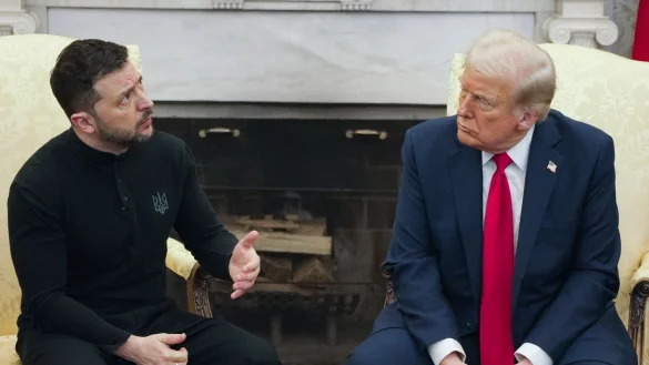 Selenskyj dankt Trump. (Archivbild) - © Mystyslav Chernov/AP/dpa