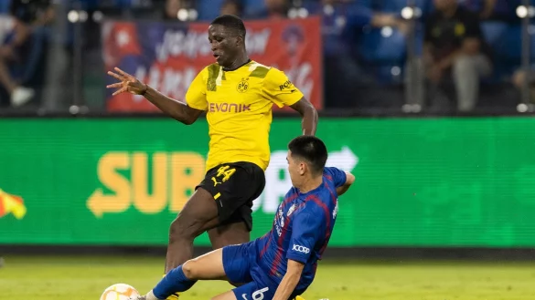 Soumaila Coulibaly ist vorzeitig zur&uuml;ck in Dortmund. - &copy; Marco Steinbrenner/dpa