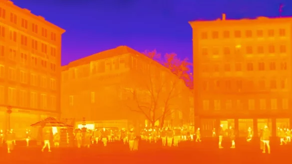 Wie m&uuml;ssen Geb&auml;ude und st&auml;dtische Infrastruktur angepasst an den Klimawandel geplant werden, um die Temperaturen in St&auml;dten zu reduzieren? - &copy; Gustav Goetze/Stresstest/dpa