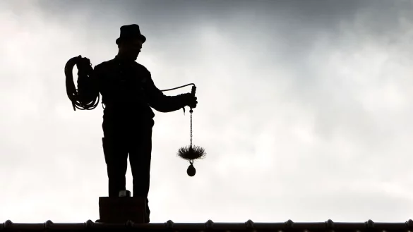 Insgesamt für sieben Berufe gibt es ab August neue Ausbildungsordnungen, unter anderem für Schornsteinfeger. - © Patrick Pleul/dpa/dpa-tmn