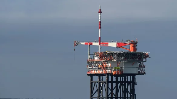 Auf niederl&auml;ndischem Hoheitsgebiet hat die Erdgasf&ouml;rderung laut One-Dyas bereits begonnen. (Archivbild) - &copy; Lars Penning/dpa