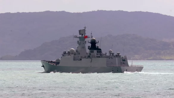 Australien und Neuseeland beobachten die chinesischen Schiffe mit Sorge. - &copy; Uncredited/Royal Australian Navy/ADF/AP/dpa