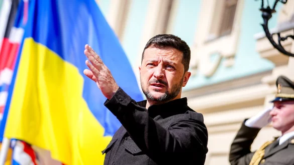 Selenskyj zu Treffen mit Putin bereit. (Archivbild) - © Kay Nietfeld/dpa