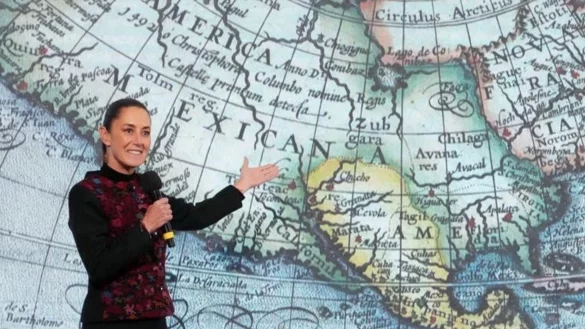 Mexiko verlangt von Google, die Bezeichnung Golf von Mexiko für den nicht-US-amerikanischen Teil des Meeresbeckens beizubehalten. (Archiv) - © ---/Prensa Presidencia/dpa